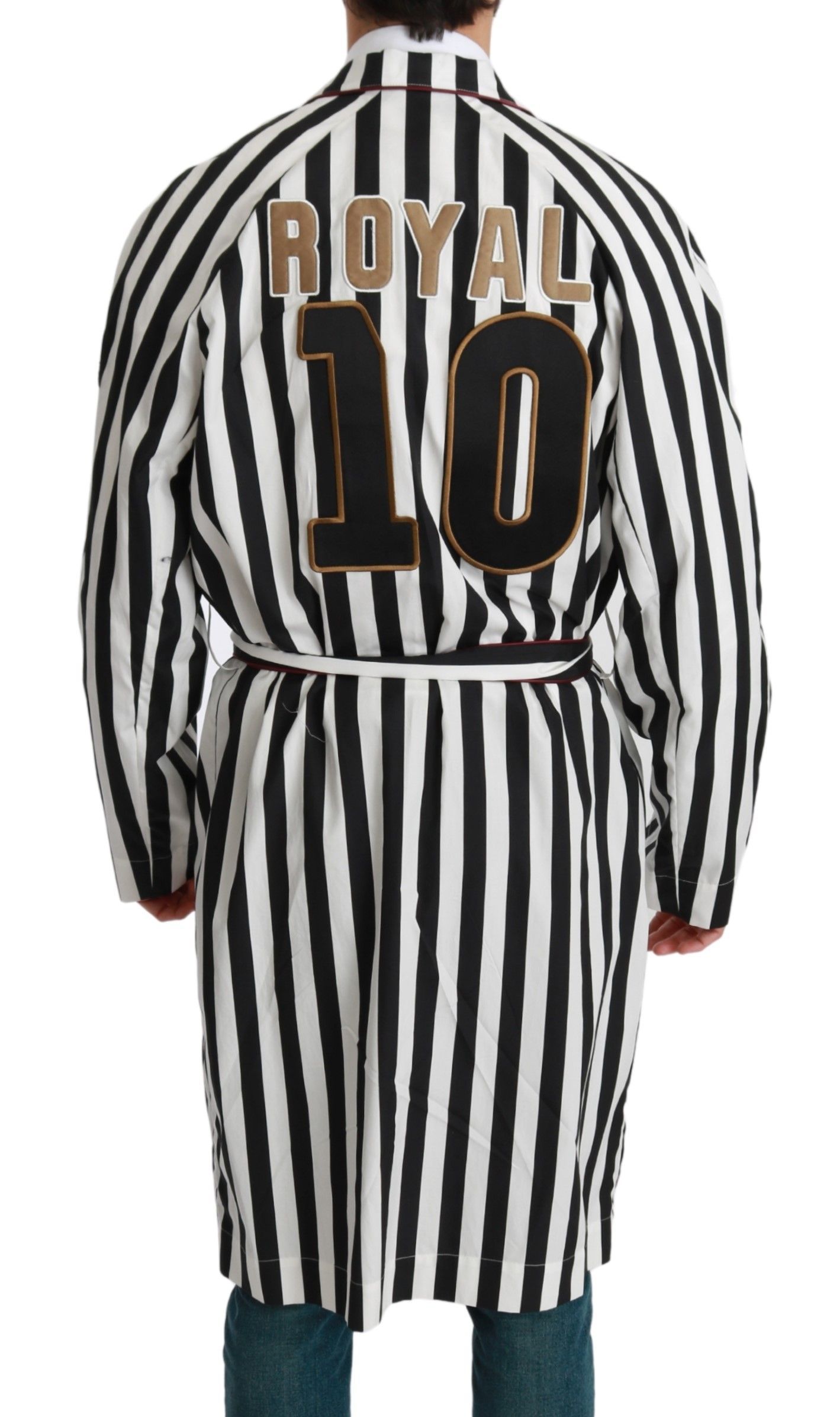 Coat Nightgown Cotton Men's Robe - Dolce & Gabbana - Modalova