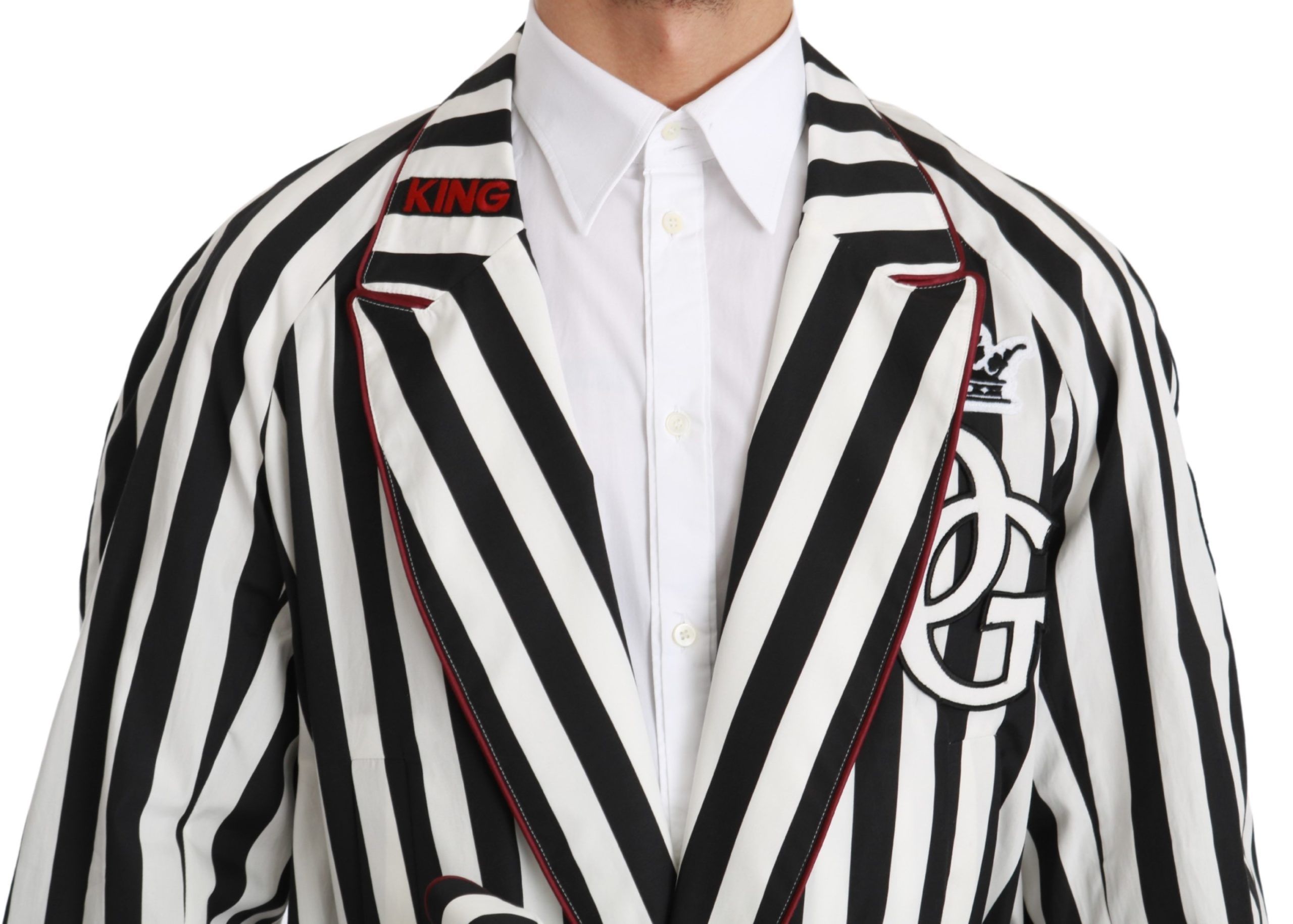 Coat Nightgown Cotton Men's Robe - Dolce & Gabbana - Modalova