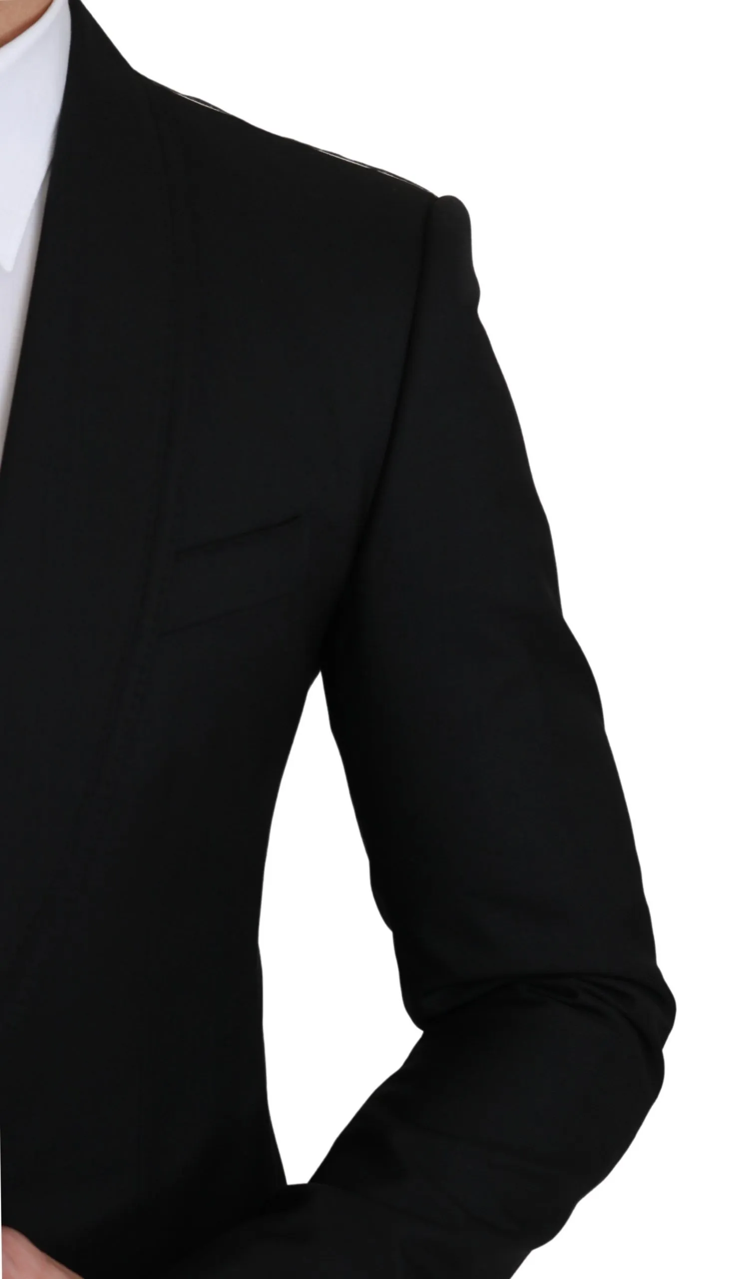 Single Breasted Formal Wool Men's Blazer - Dolce & Gabbana - Modalova