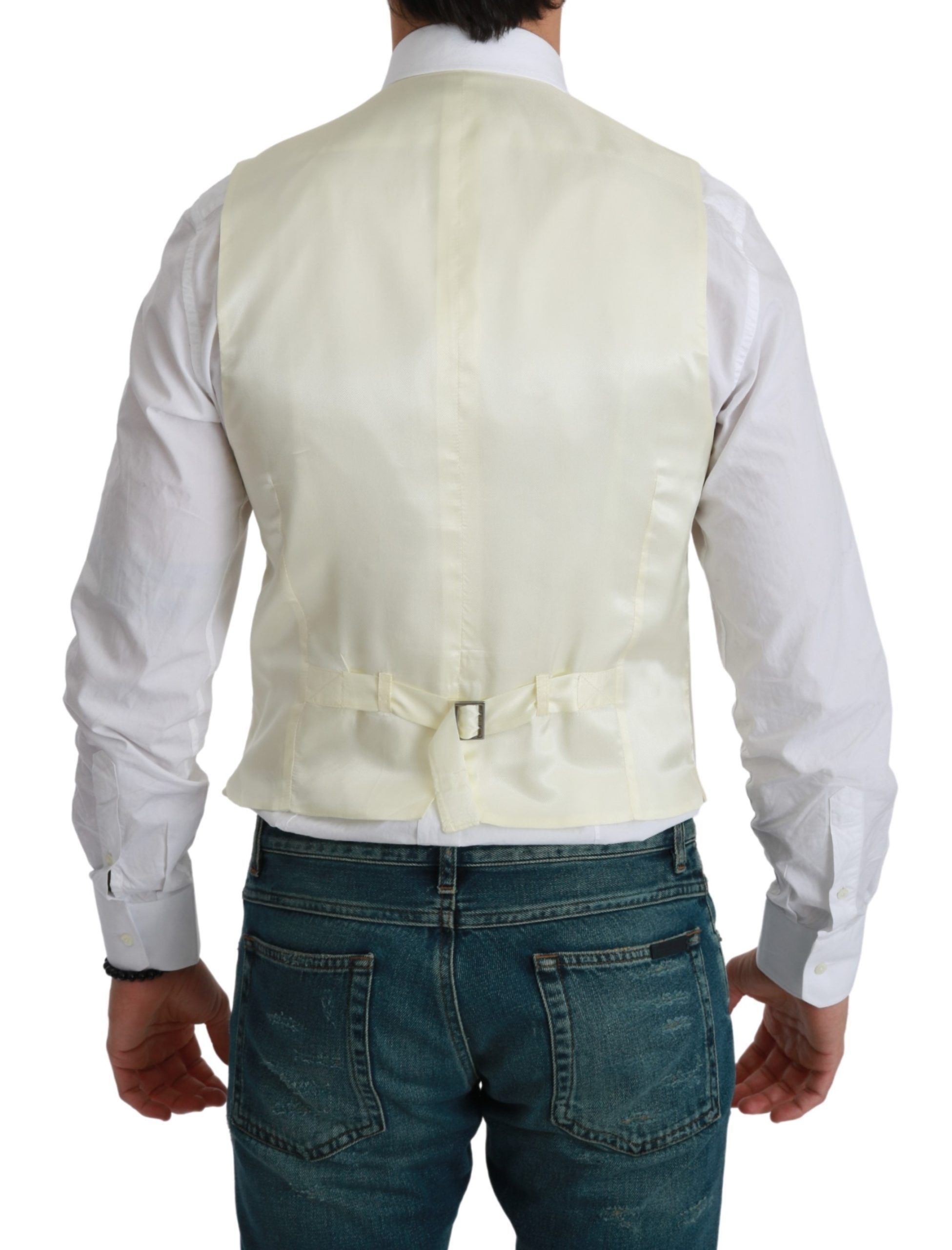 Waistcoat Formal Wool Men's Vest - Dolce & Gabbana - Modalova