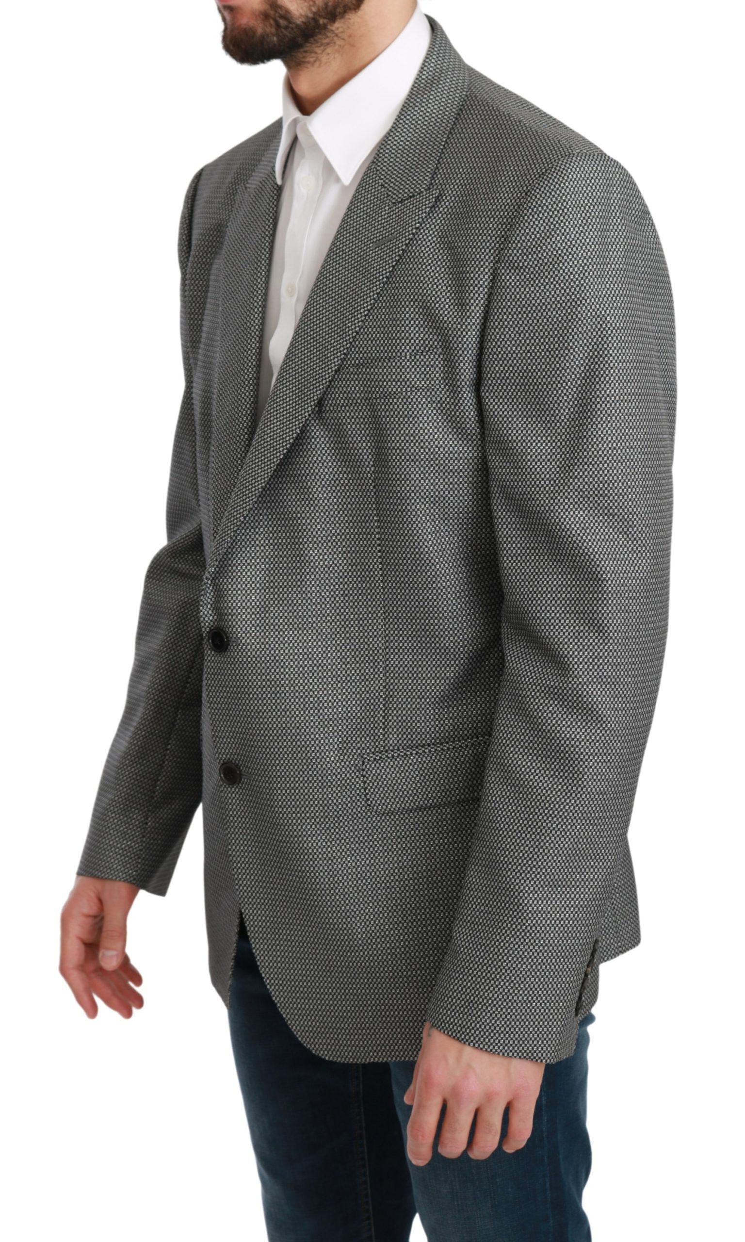 Slim Fit Formal MARTINI Men's Blazer - Dolce & Gabbana - Modalova