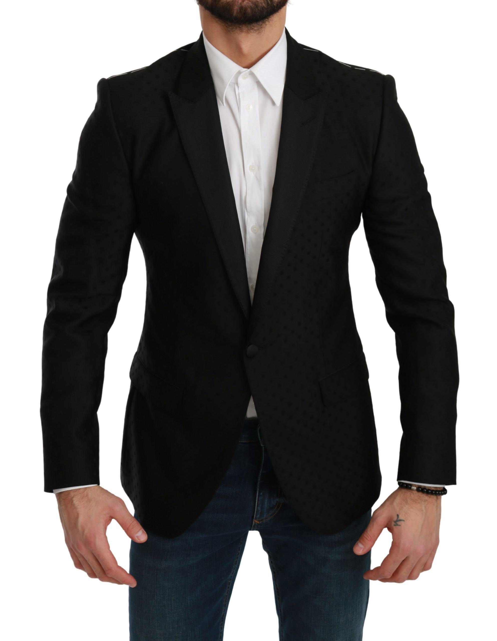 Slim Fit Coat Jacket MARTINI Men's Blazer - Dolce & Gabbana - Modalova