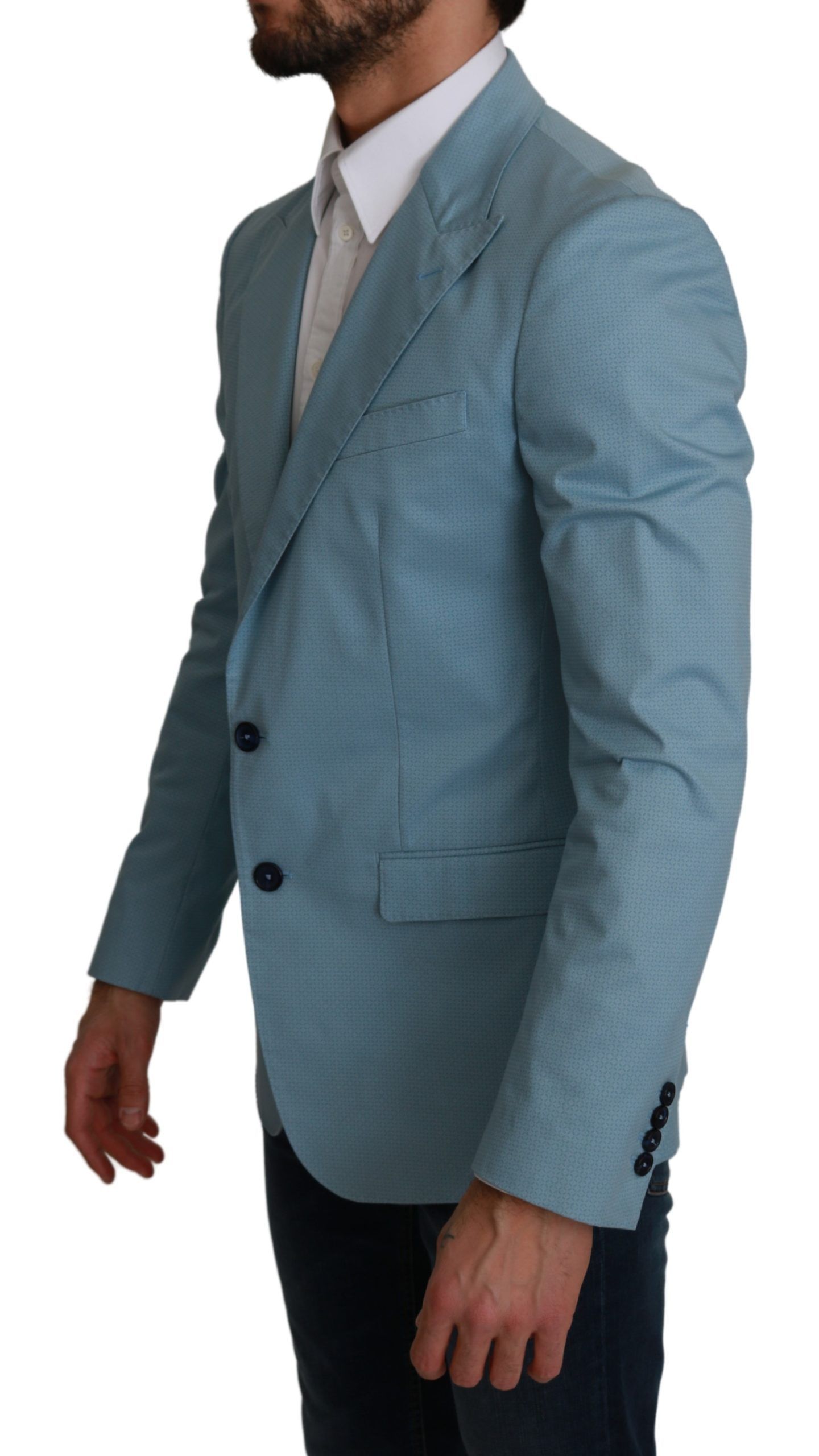 Slim Fit Coat Jacket MARTINI Men's Blazer - Dolce & Gabbana - Modalova