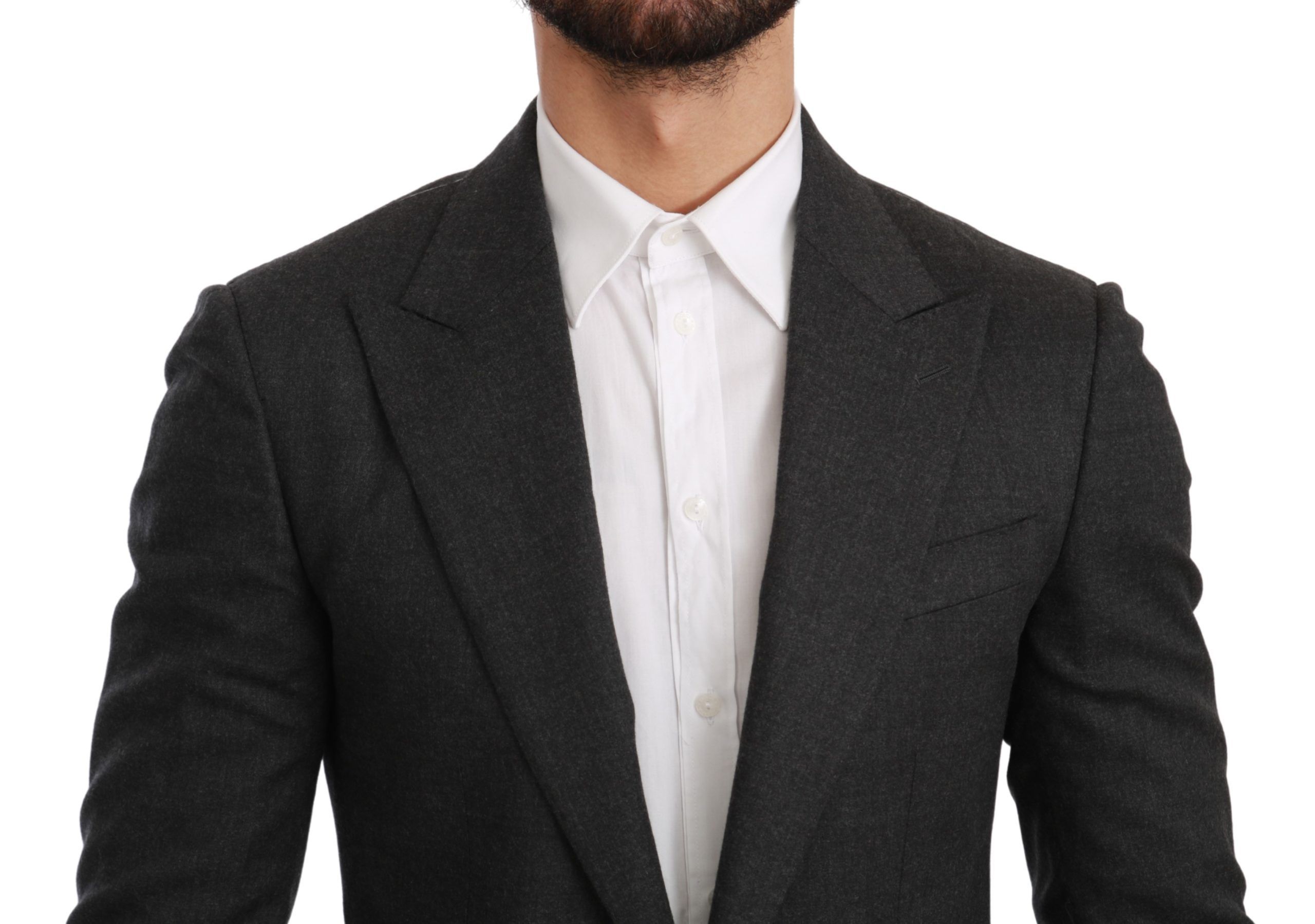 NAPOLI Slim Fit Jacket Wool Men's Blazer - Dolce & Gabbana - Modalova