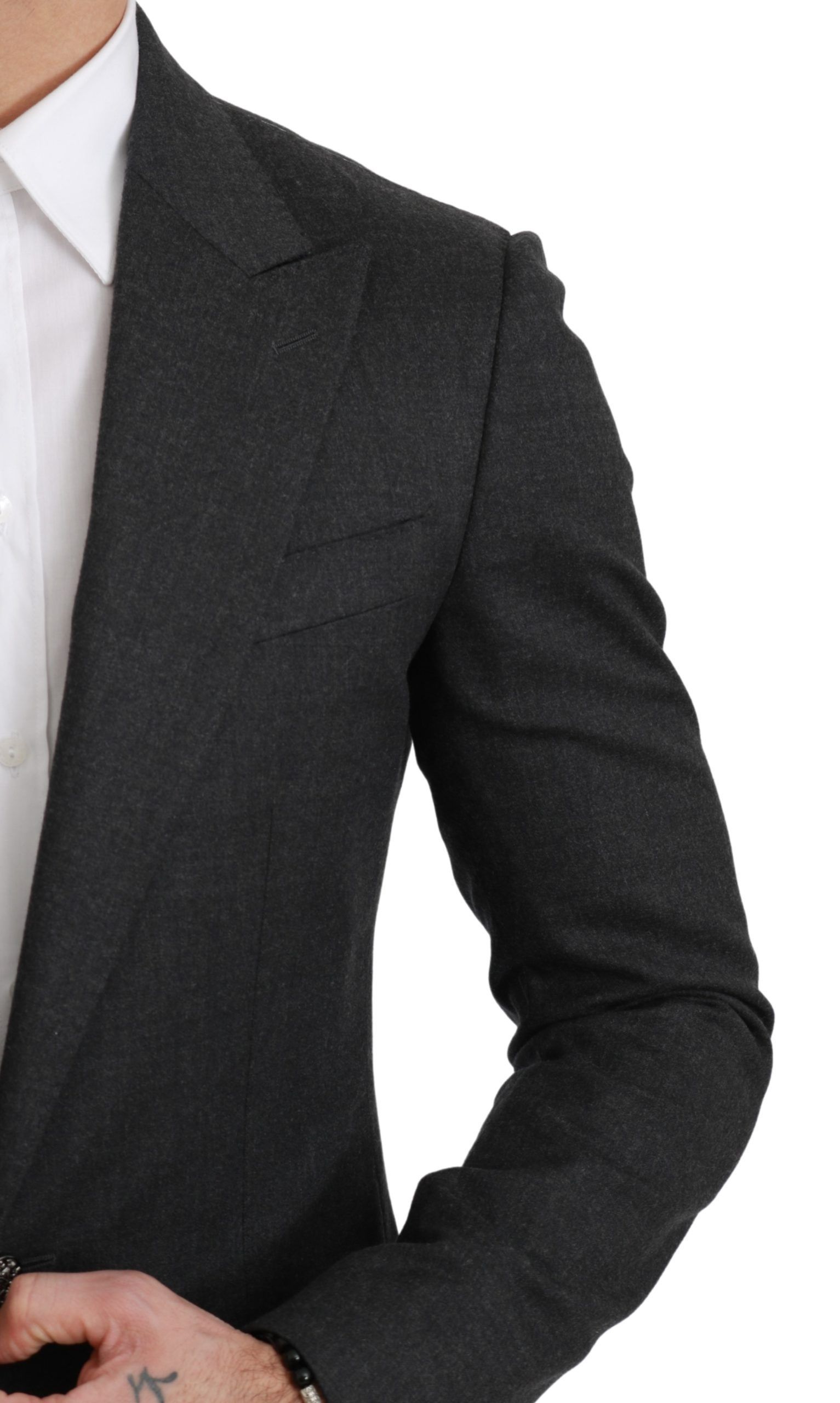 NAPOLI Slim Fit Jacket Wool Men's Blazer - Dolce & Gabbana - Modalova