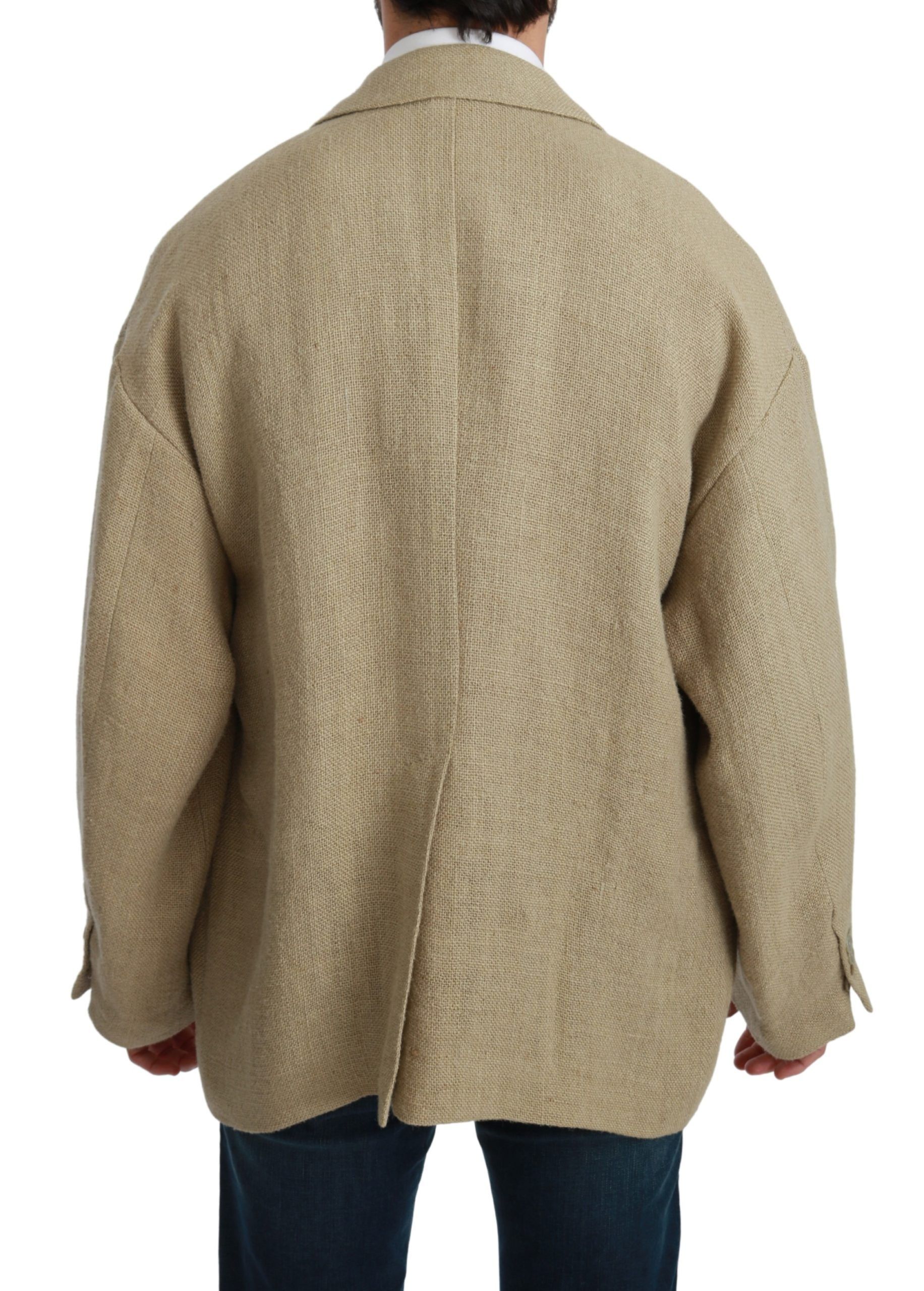 Jacket Men's 100% Jute Blazer Men's Coat - Dolce & Gabbana - Modalova