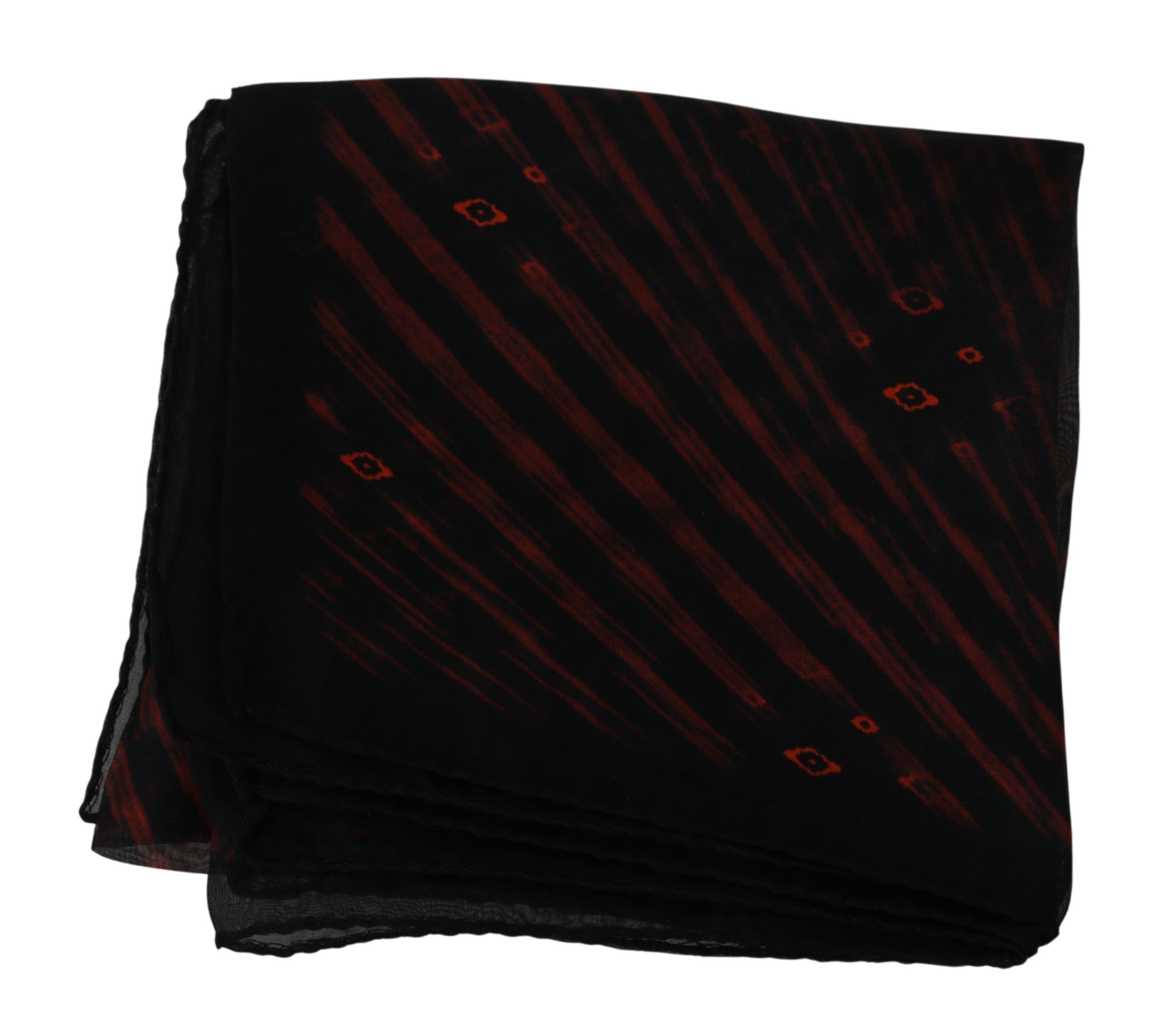 Orange 100% Silk Branded Women's Scarf - Costume National - Modalova