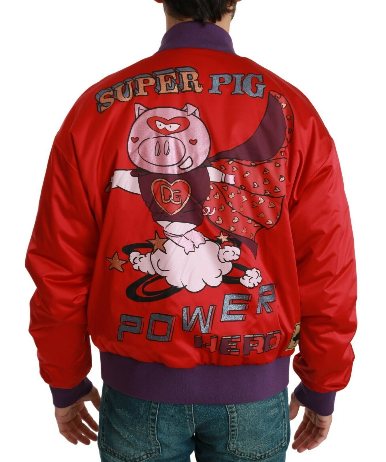 YEAR OF THE PIG Bomber Men's Jacket - Dolce & Gabbana - Modalova