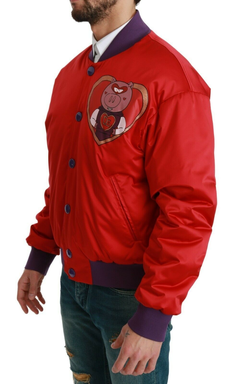 YEAR OF THE PIG Bomber Men's Jacket - Dolce & Gabbana - Modalova
