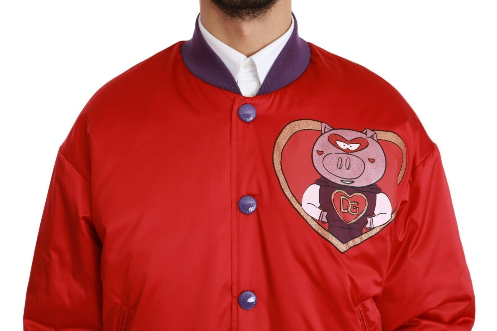 YEAR OF THE PIG Bomber Men's Jacket - Dolce & Gabbana - Modalova