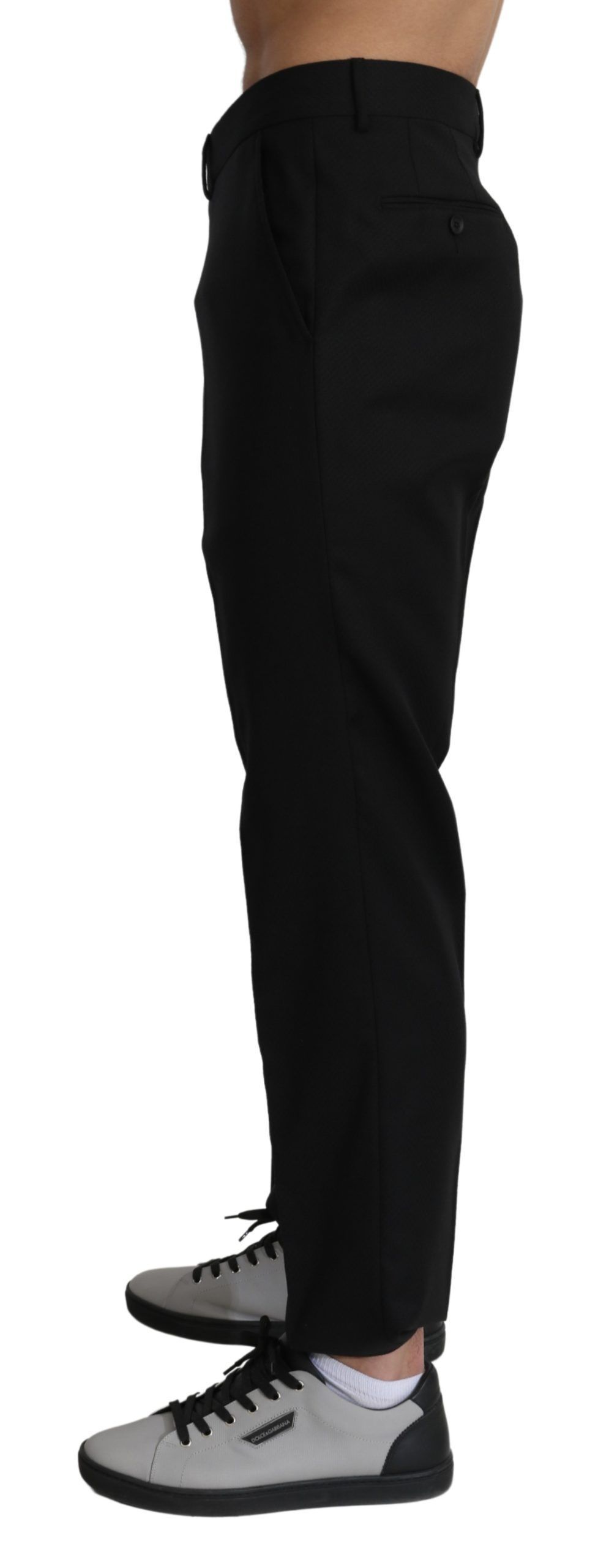 Cotton Wool Formal Dress Men's Pants - Dolce & Gabbana - Modalova