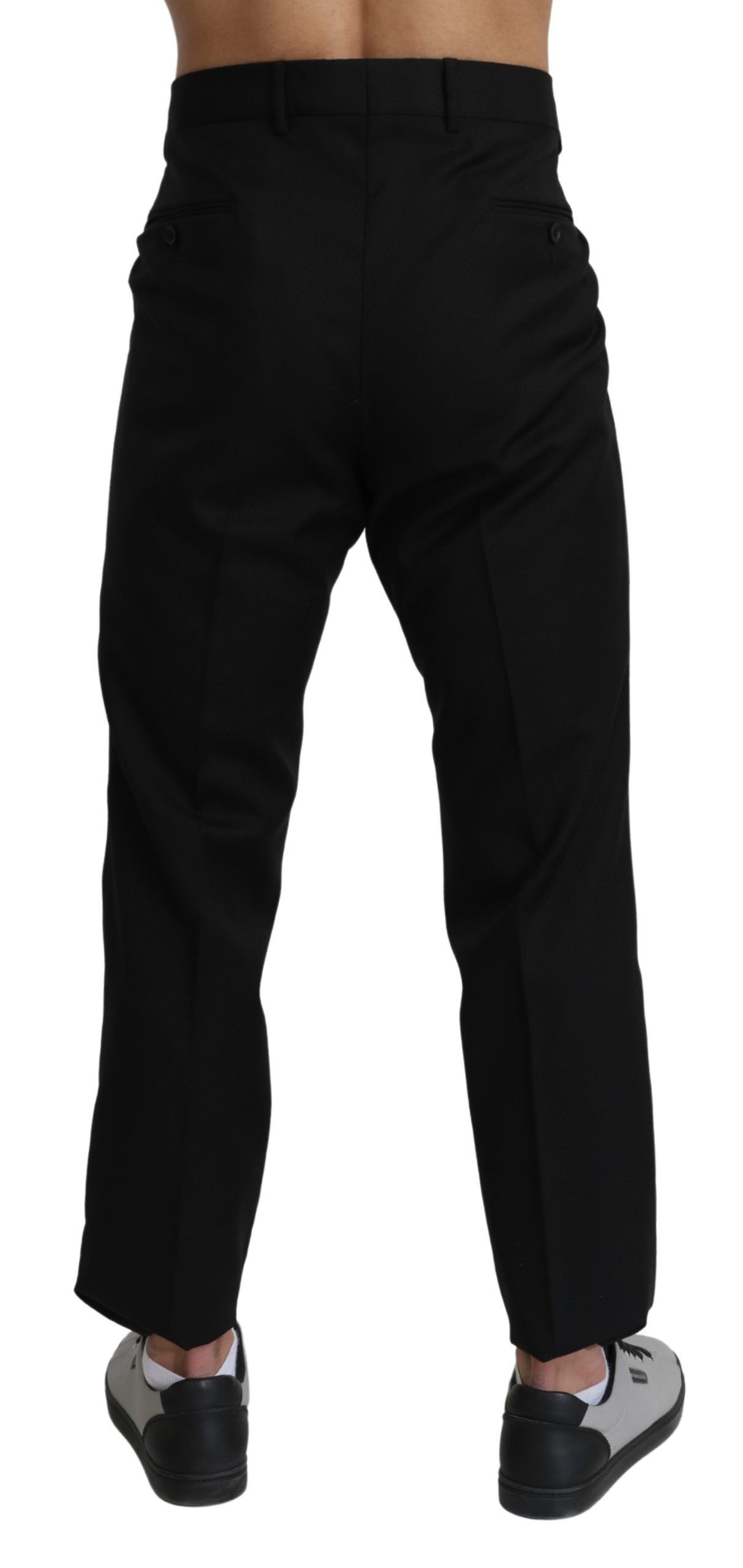 Cotton Wool Formal Dress Men's Pants - Dolce & Gabbana - Modalova