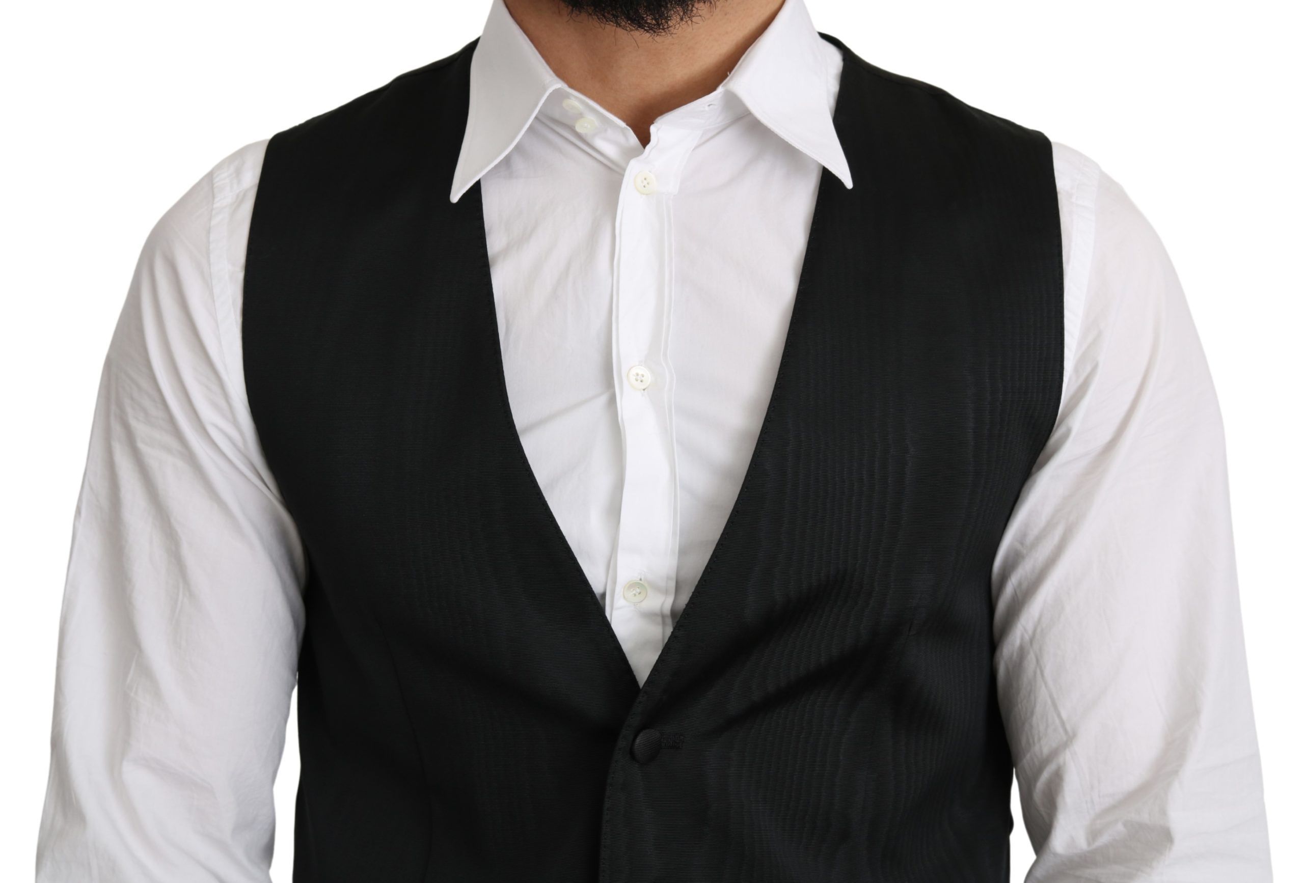 Silk Formal Coat Men's Vest - Dolce & Gabbana - Modalova
