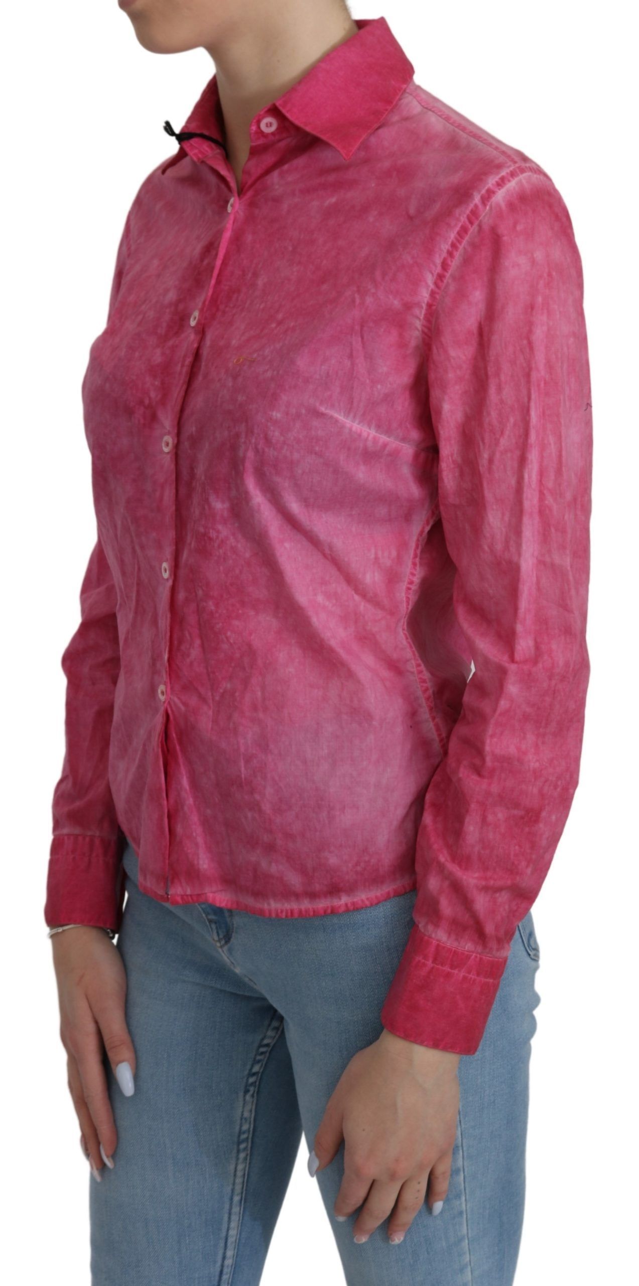 Collared Long Sleeve Shirt Blouse Women's Top - Ermanno Scervino - Modalova