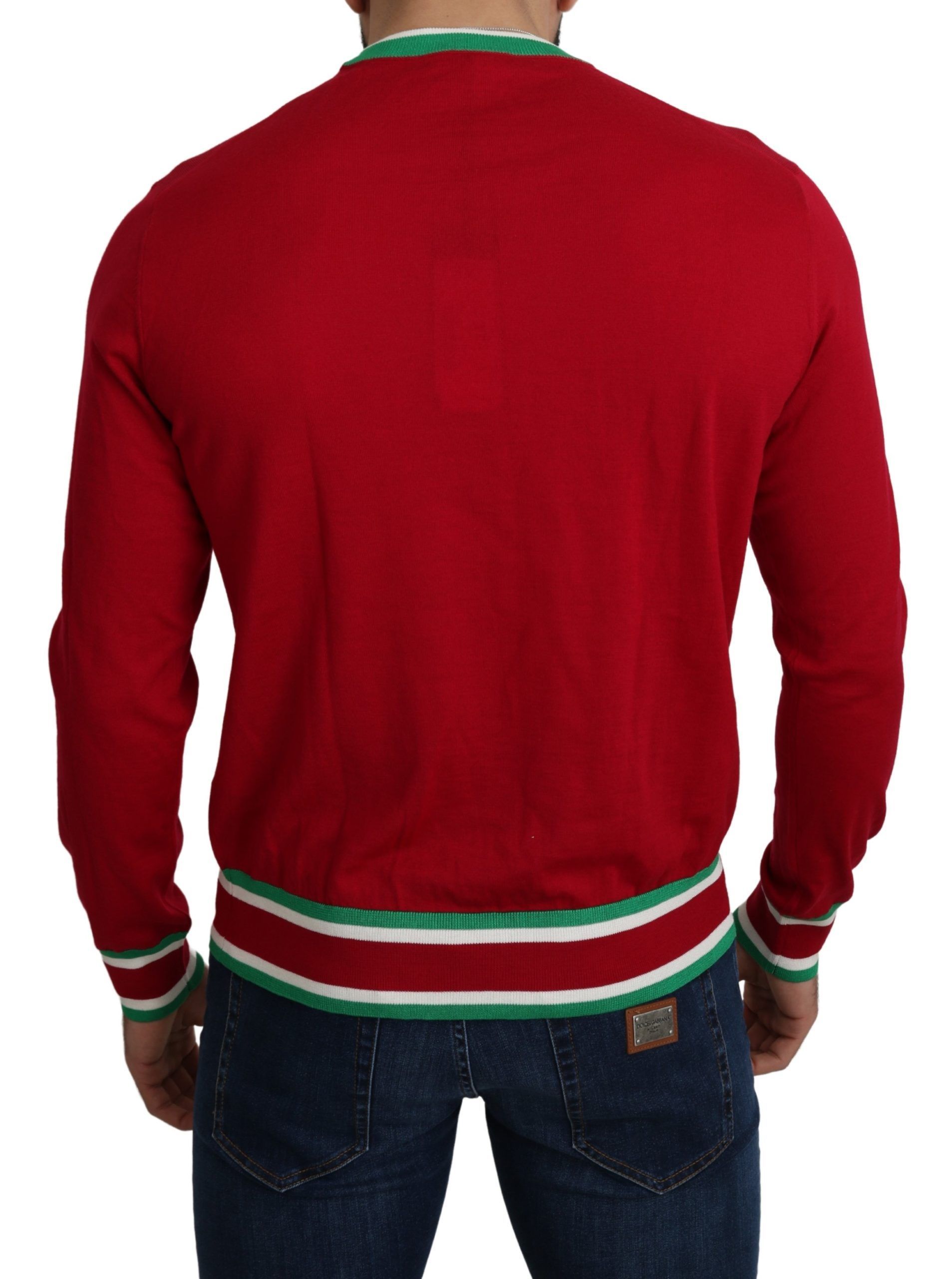 Wool Silk Pig of the Year Men's Sweater - Dolce & Gabbana - Modalova