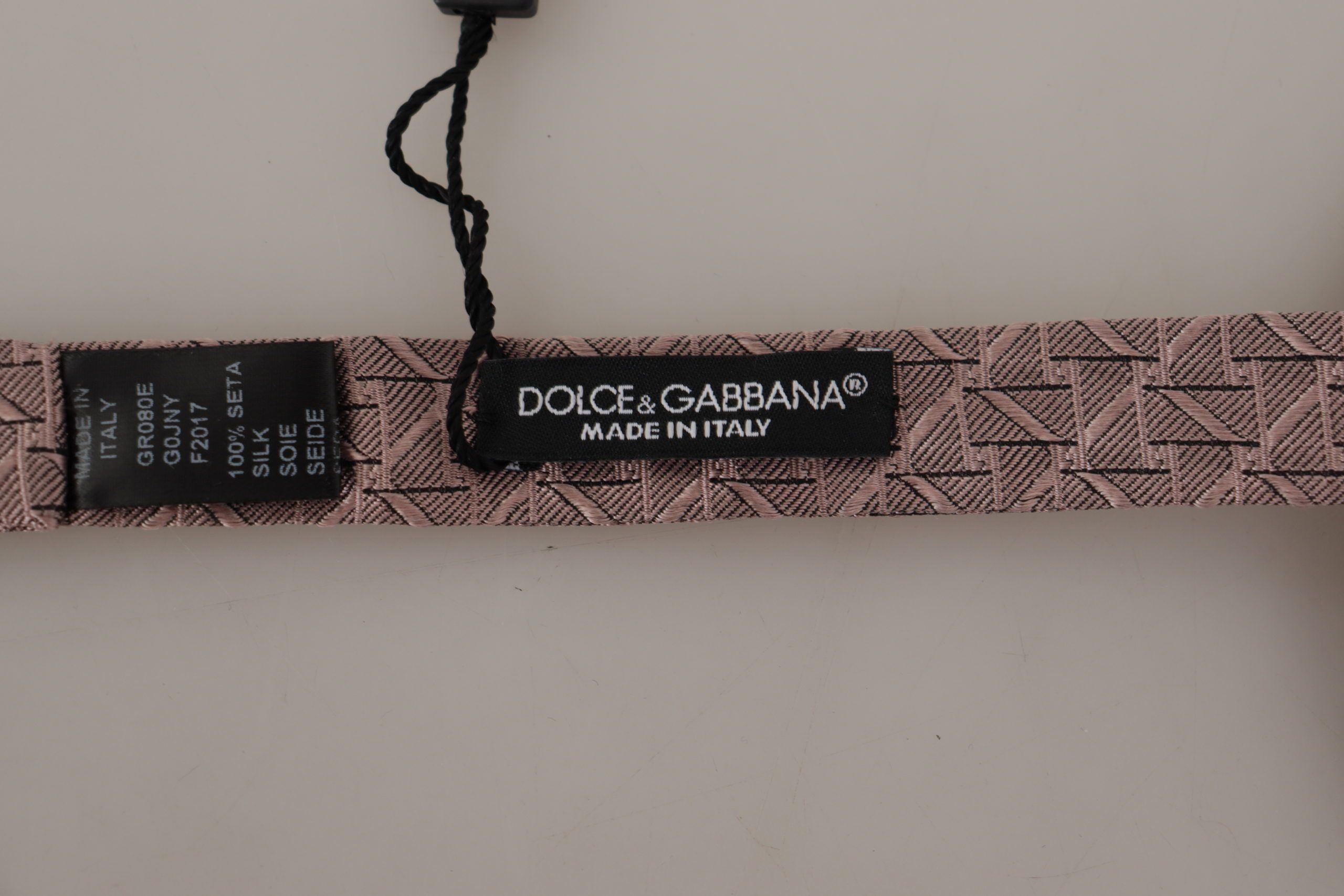 Fantasy Print Adjustable Neck Papillon Bow Men's Tie - Dolce & Gabbana - Modalova