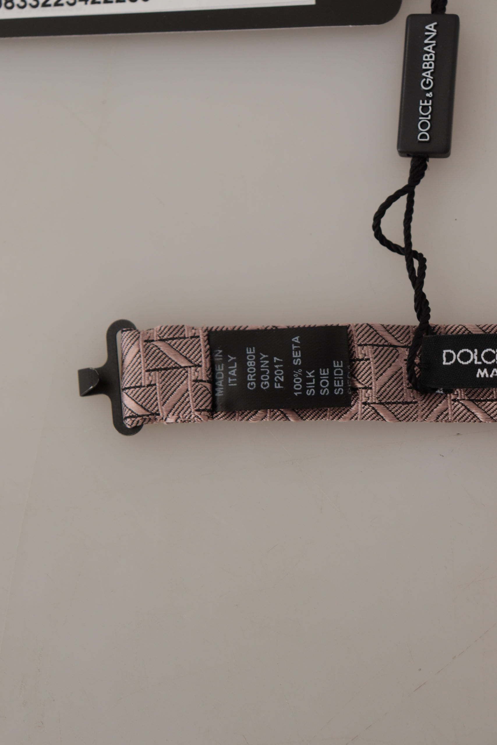 Fantasy Print Adjustable Neck Papillon Bow Men's Tie - Dolce & Gabbana - Modalova