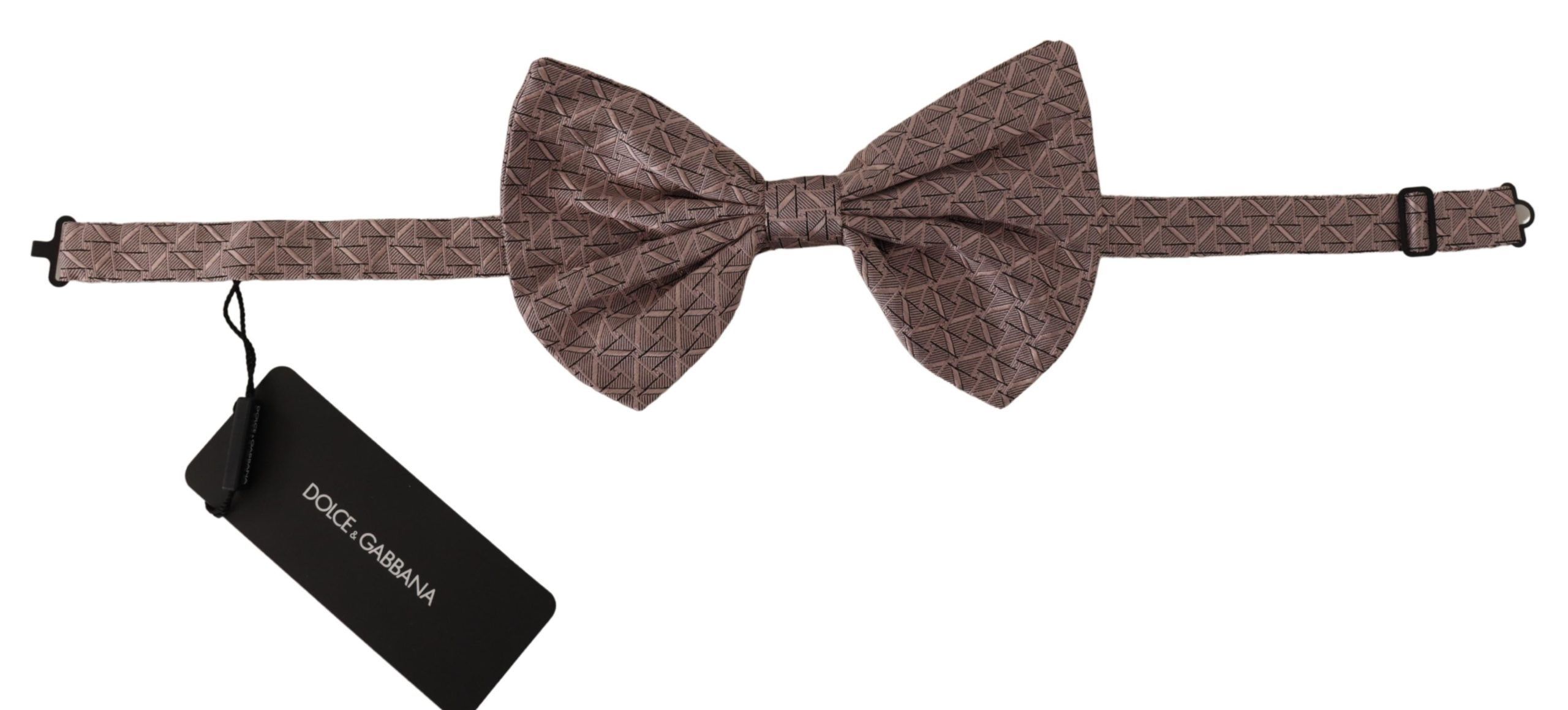 Fantasy Print Adjustable Neck Papillon Bow Men's Tie - Dolce & Gabbana - Modalova