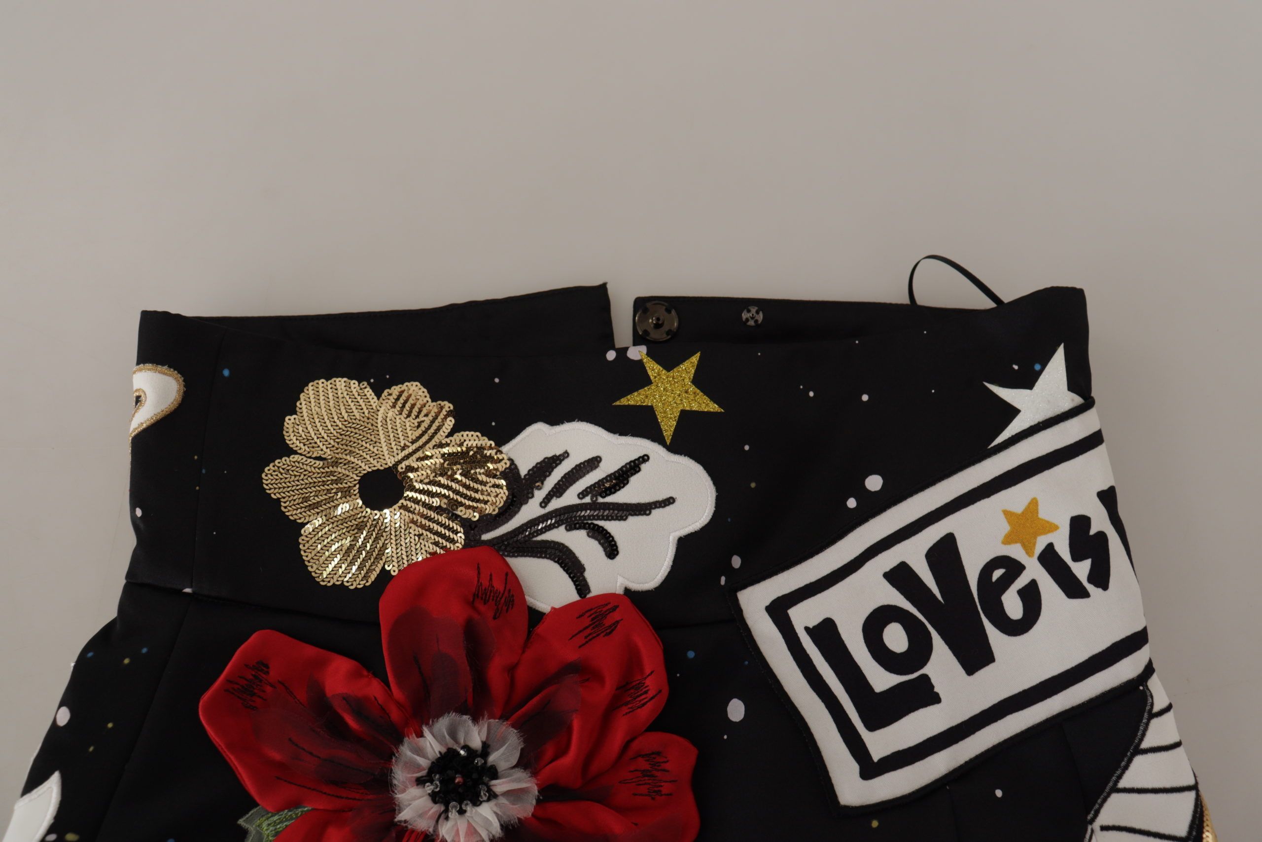 Love Clock Sequined Piano Women's Skirt - Dolce & Gabbana - Modalova