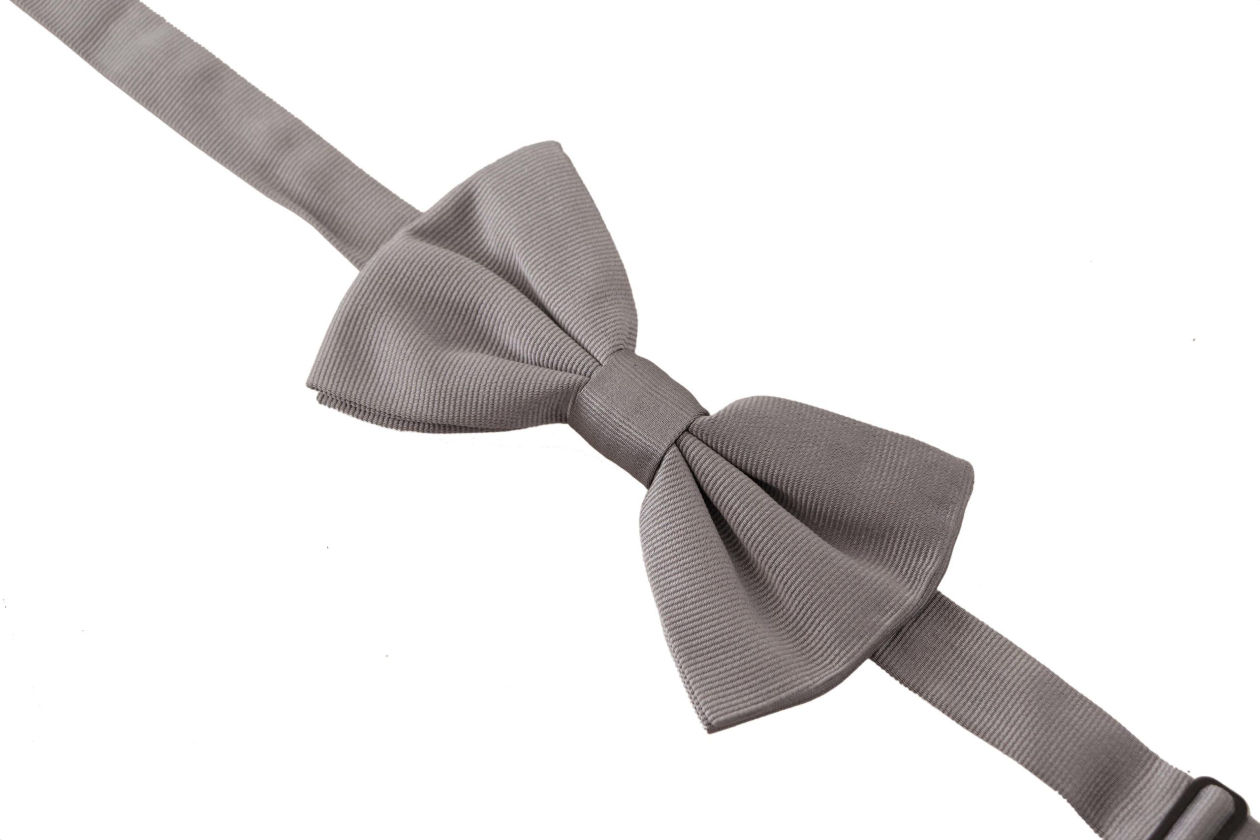 Silk Adjustable Neck Papillon Men's Tie - Dolce & Gabbana - Modalova