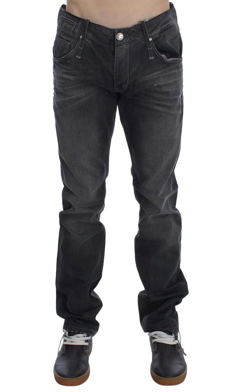 Cotton Regular Low Fit Men's Jeans - Acht - Modalova