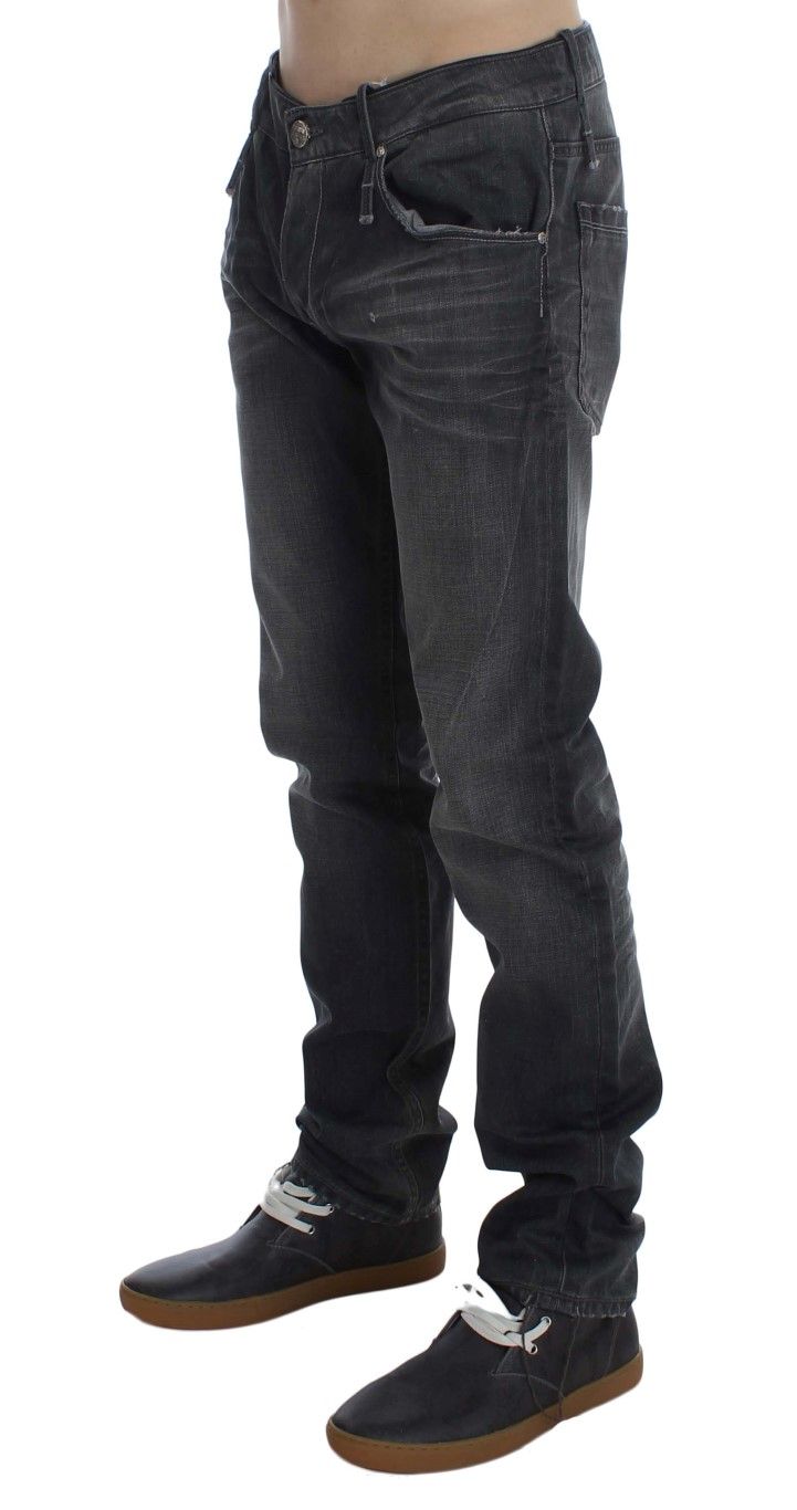 Cotton Regular Low Fit Men's Jeans - Acht - Modalova