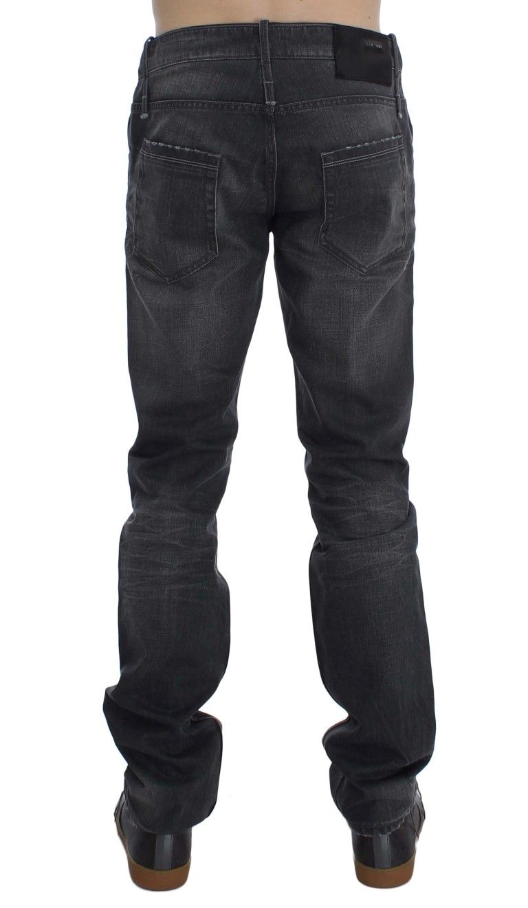 Cotton Regular Low Fit Men's Jeans - Acht - Modalova