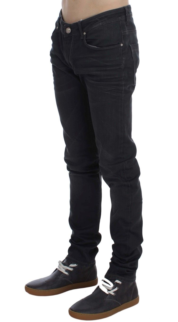 Cotton Stretch Slim Fit Men's Jeans - Acht - Modalova