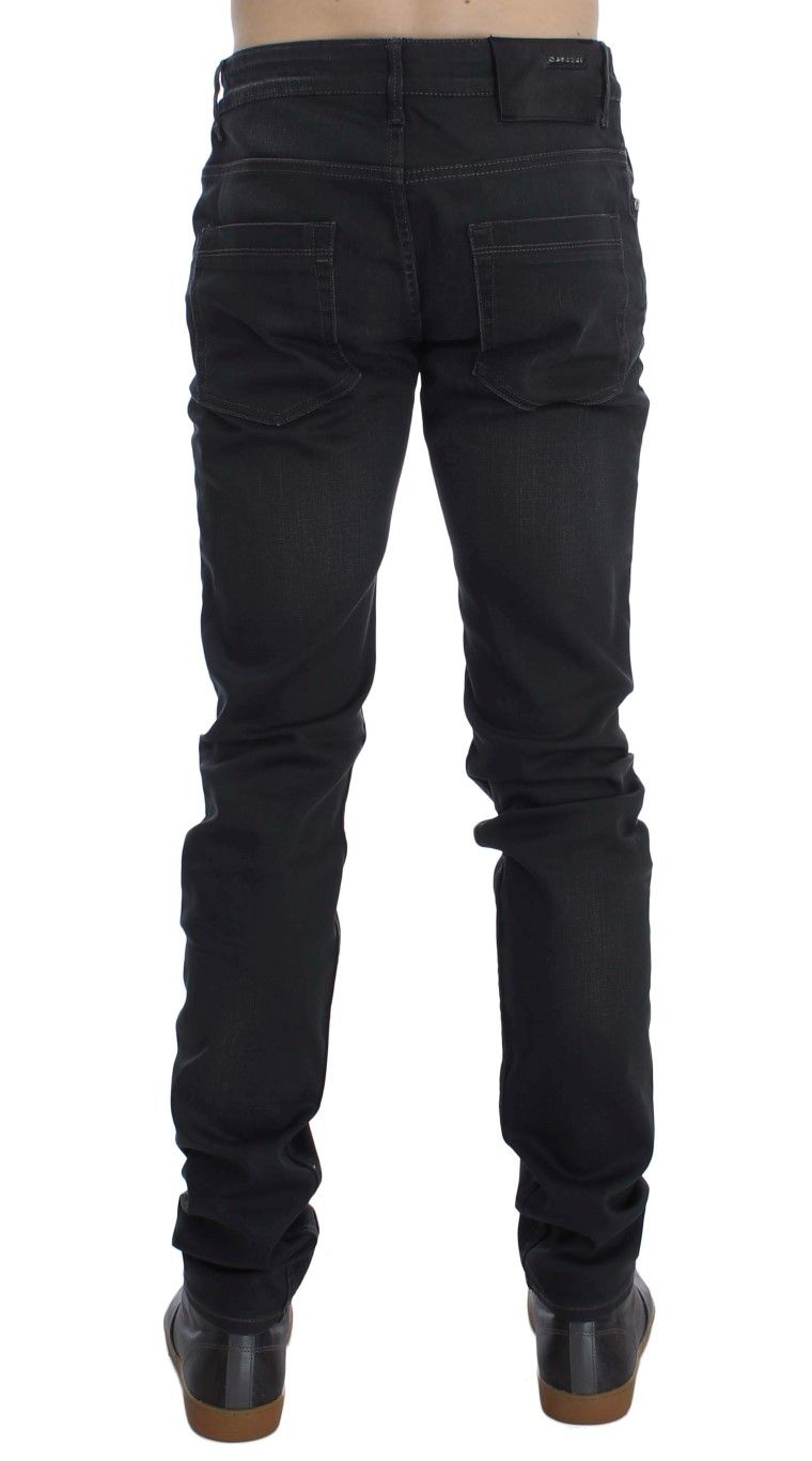Cotton Stretch Slim Fit Men's Jeans - Acht - Modalova