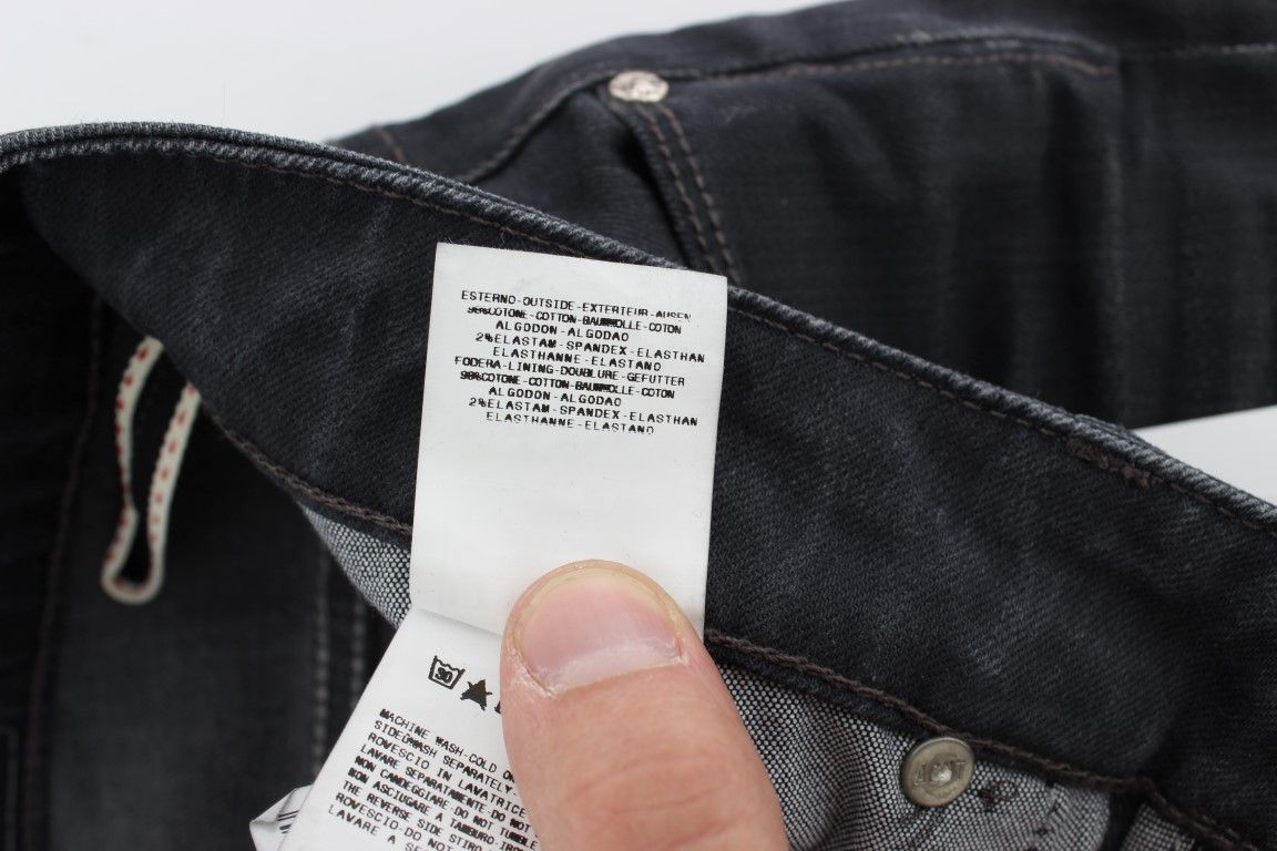 Cotton Stretch Slim Fit Men's Jeans - Acht - Modalova