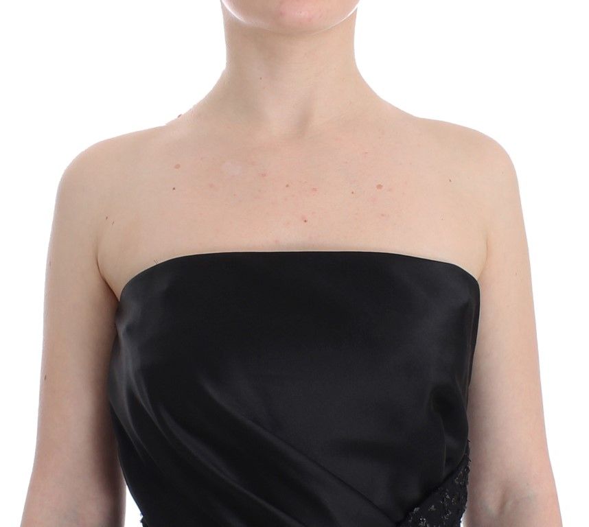 Strapless Embellished Pencil Women's Dress - Masha Ma - Modalova