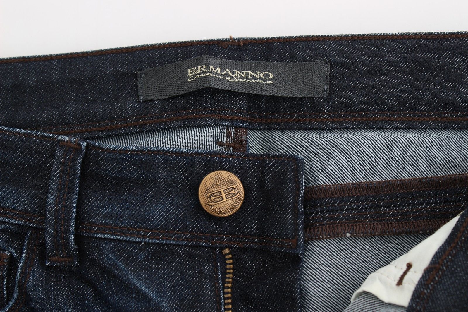 Slim Jeans Denim Pants Skinny Leg Women's Stretch - Ermanno Scervino - Modalova
