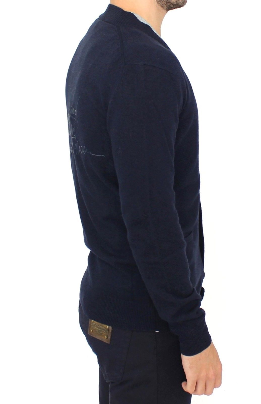 Wool Cashmere Cardigan Pullover Men's Sweater - Ermanno Scervino - Modalova