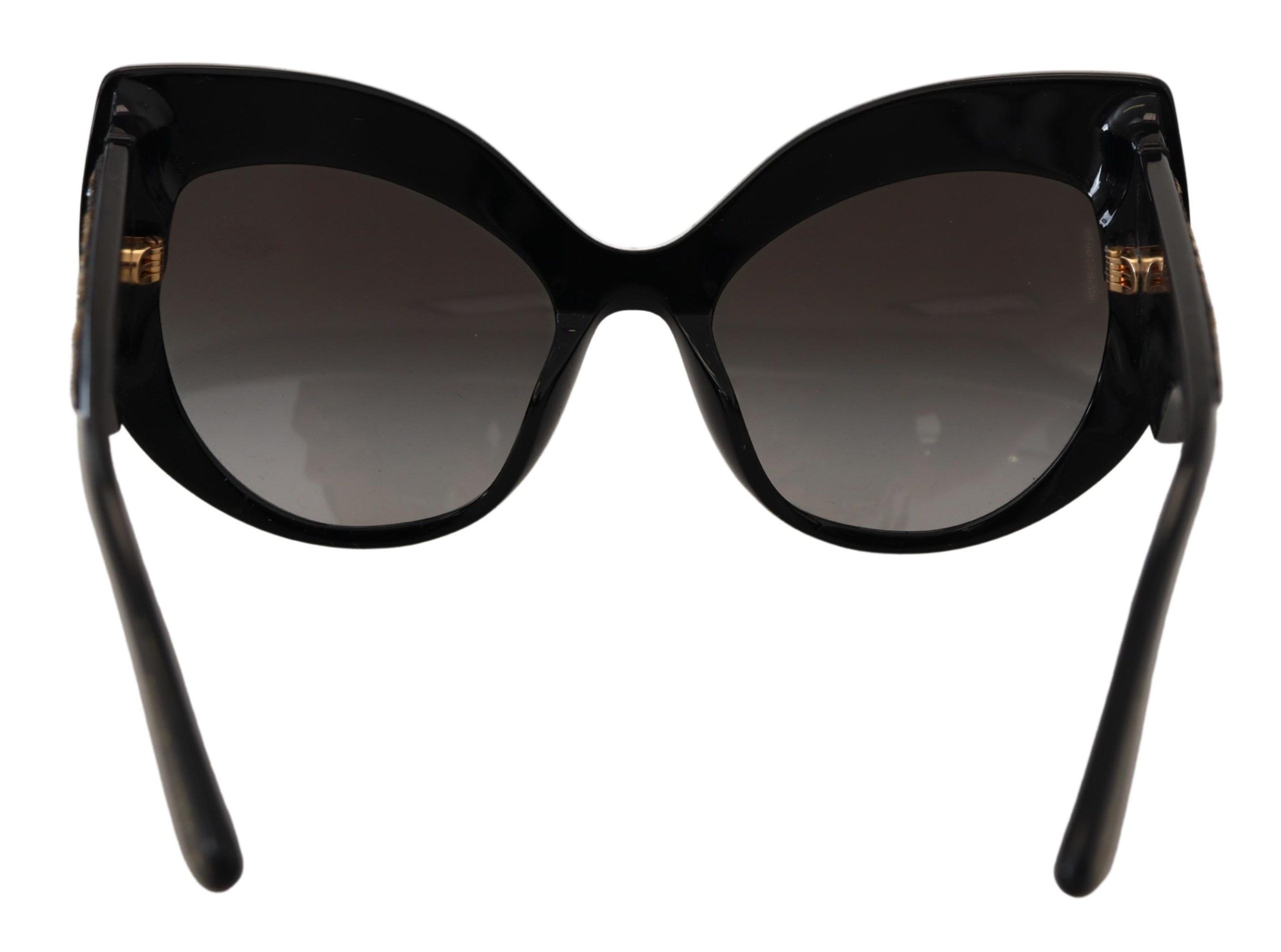 Gold Sequin Butterfly Polarized DG4326 Women's Sunglasses - Dolce & Gabbana - Modalova