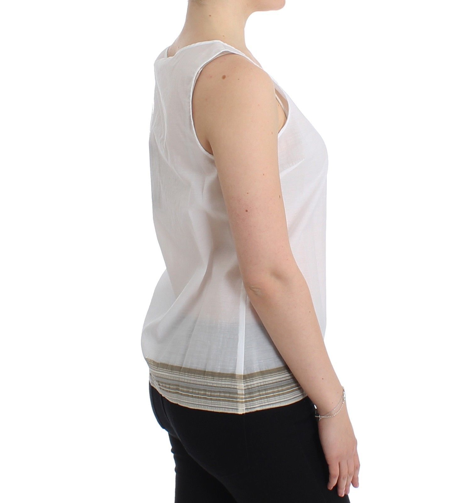 Top Blouse Tank Shirt Women's Sleeveless - Ermanno Scervino - Modalova