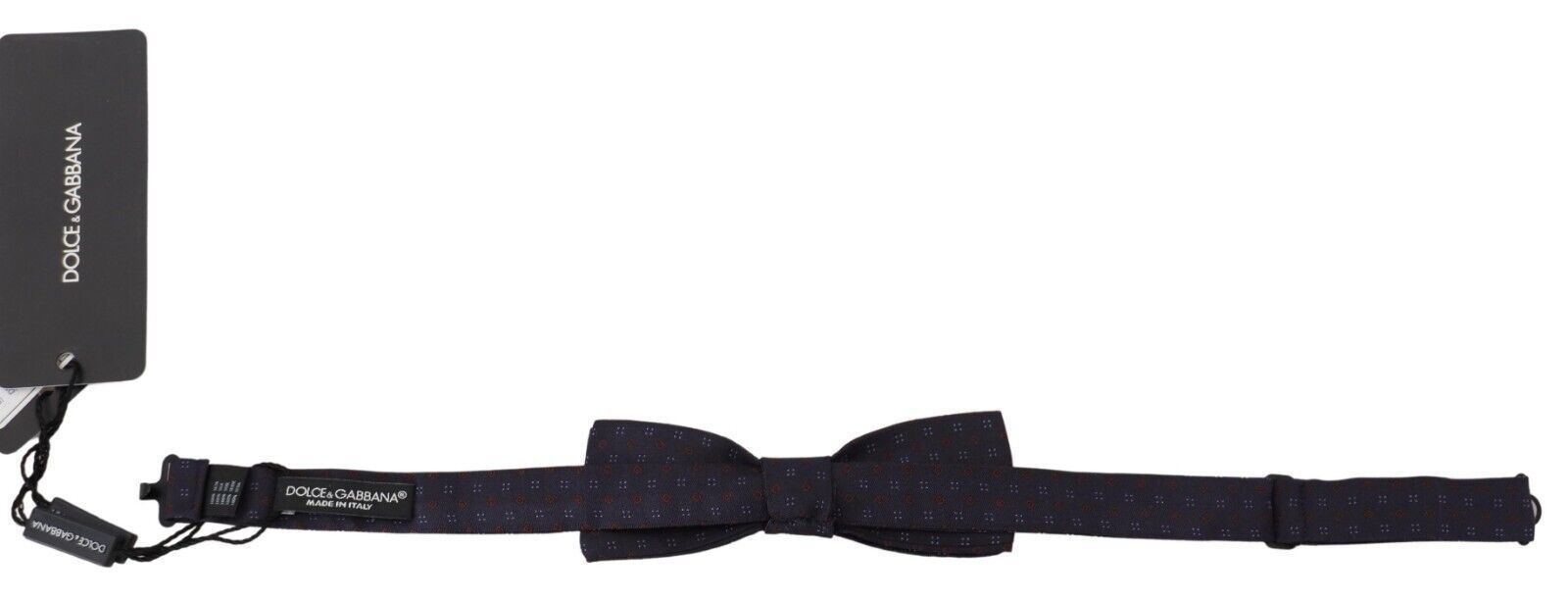 Pattern Silk Adjustable Neck Papillon Bow Men's Tie - Dolce & Gabbana - Modalova