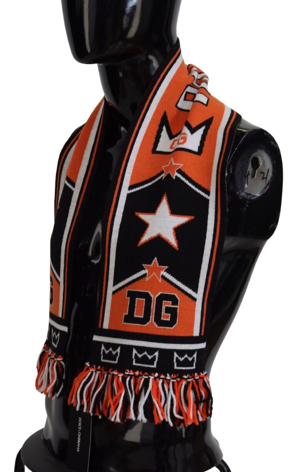 DG Logo Printed Men Neck Wrap Shawl Men's Scarf - Dolce & Gabbana - Modalova