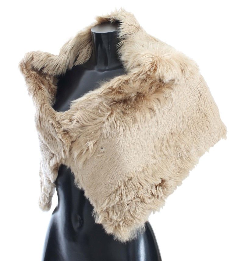 Alpaca Collar Women's Scarf - Dolce & Gabbana - Modalova