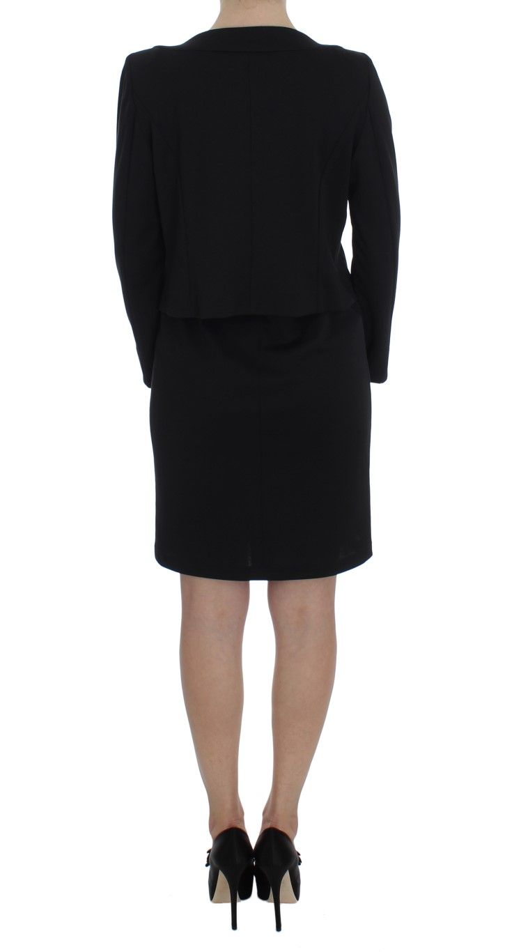 Stretch Sheath Dress & Sweater Women's Set - BENCIVENGA - Modalova