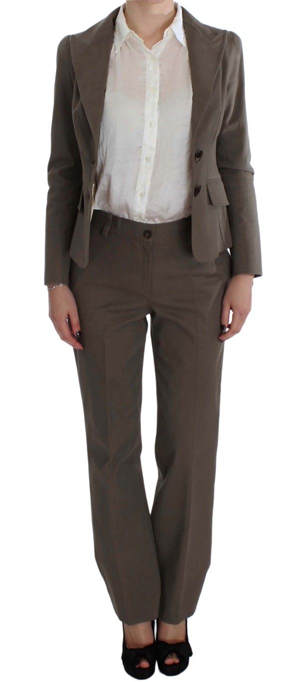 Wool Cotton Women's Suit - BENCIVENGA - Modalova
