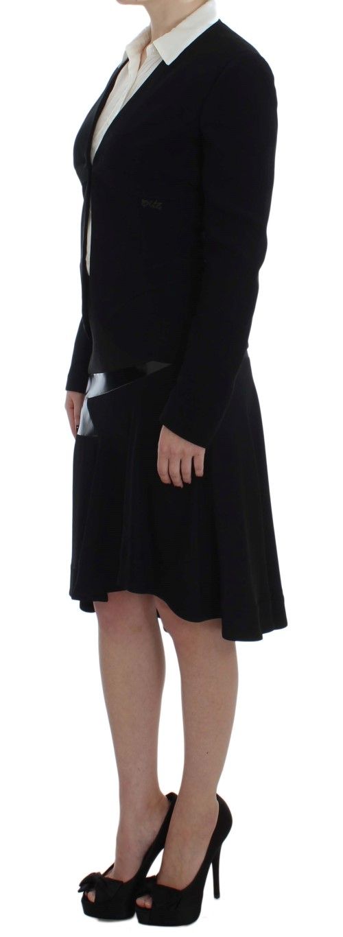 Black Two Piece Suit Skirt & Women's Blazer - Exte - Modalova