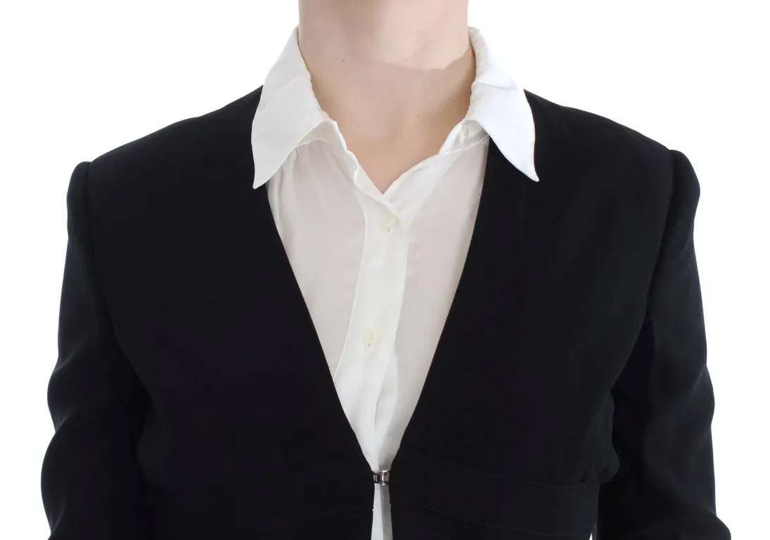Black Two Piece Suit Skirt & Women's Blazer - Exte - Modalova