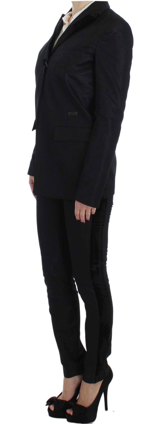 One Button Three Piece Women's Suit - Exte - Modalova