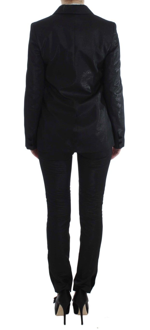 One Button Three Piece Women's Suit - Exte - Modalova