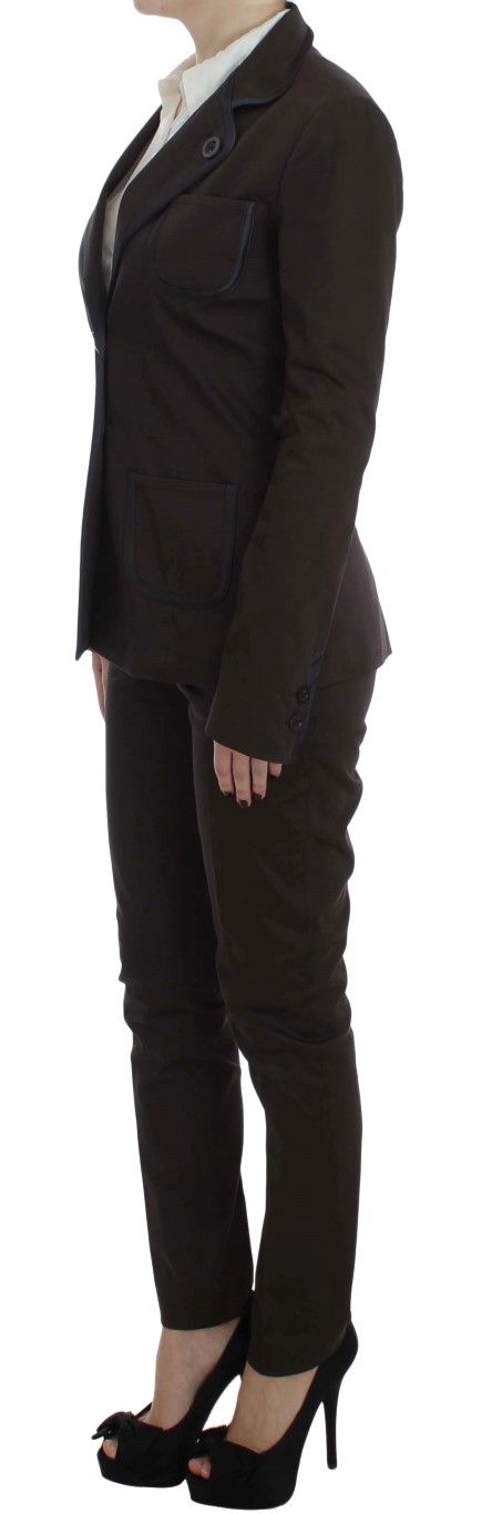 Stretch Two Button Women's Suit - Exte - Modalova