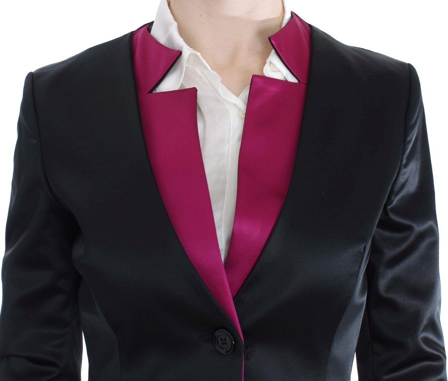 Pink Stretch Blazer Women's Jacket - Exte - Modalova