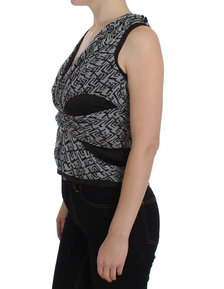 Black Silk Blouse Women's Top - Karl Lagerfeld - Modalova