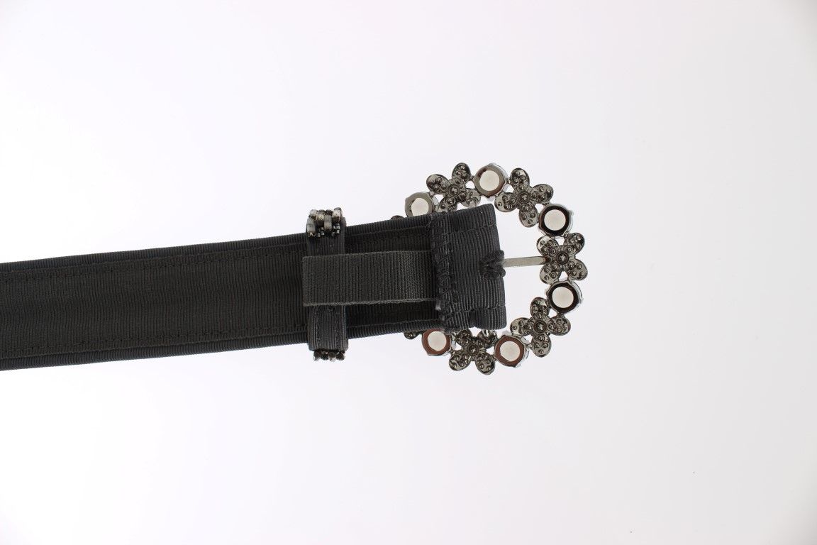 Crystal Buckle Sequined Waist Women's Belt - Dolce & Gabbana - Modalova