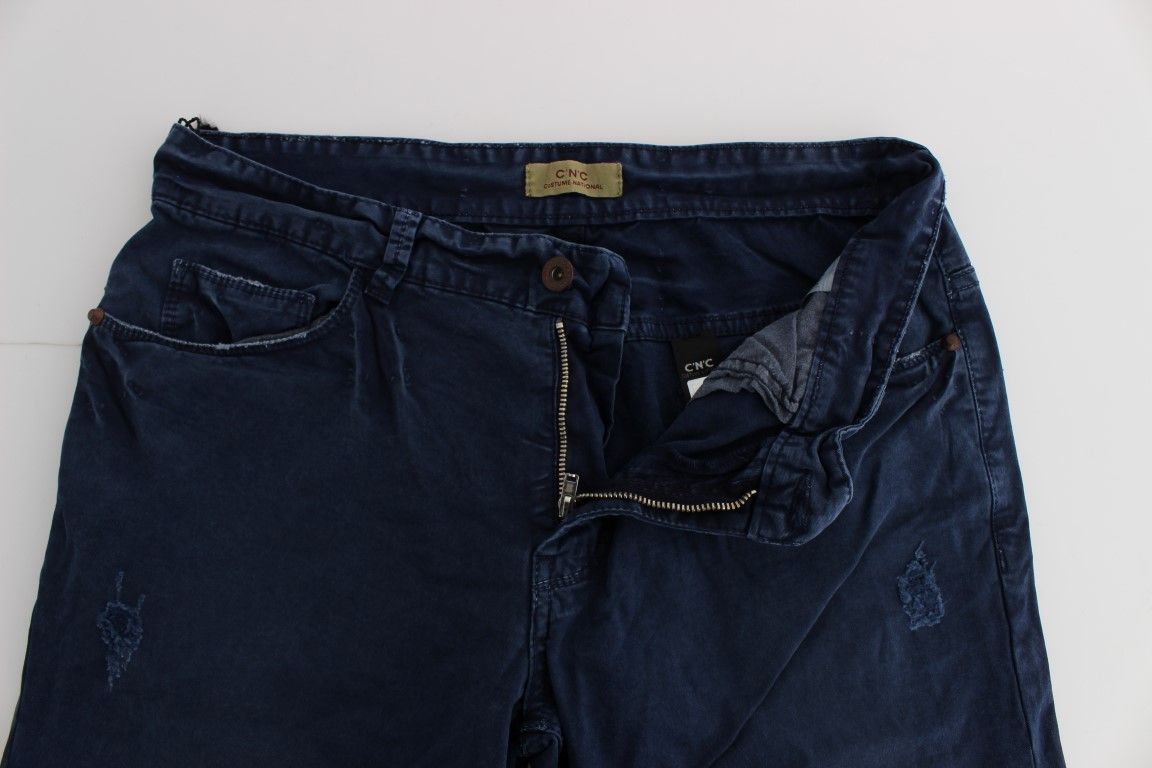 Cotton Blend Denim Women's Jeans - Costume National - Modalova