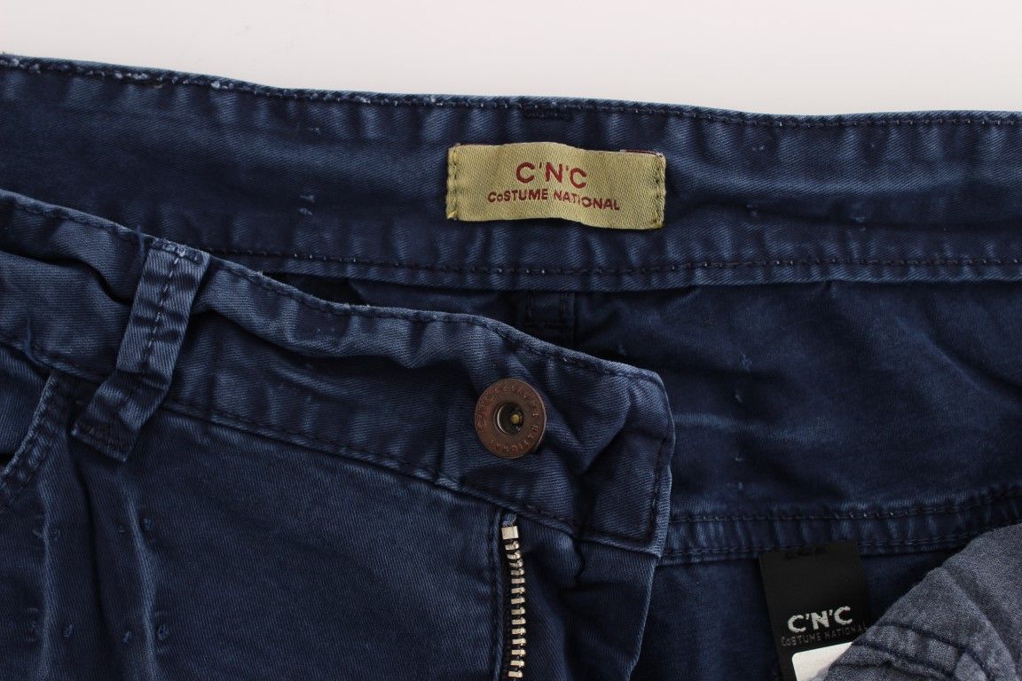 Cotton Blend Denim Women's Jeans - Costume National - Modalova